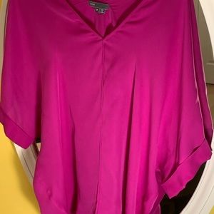 VINCE silk oversized top.EUC
